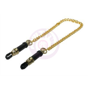 Deluxe Asjustable Nipple Clamps - Gold