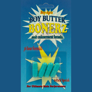Boy-Agra Boy Butter Bonerz - Male Enhancement 4 Pack