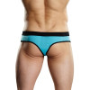 Sport Thong Athletic Mesh - Small - Turquoise And